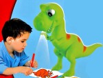 Dinosaurus T-rex vrhač projektor + fixky