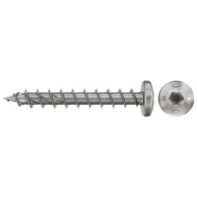 Fischer 574102 skrutky do drevotriesky 5 mm 30 mm TX Nerezová oceľ 200 ks; 574102