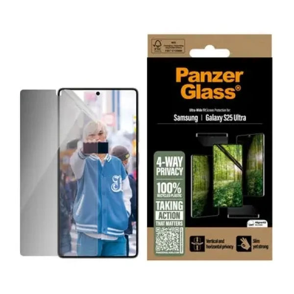 PanzerGlass ECO MATRIX Privacy 360u SP Galaxy S25 Ultra UWF (5715685017209)