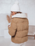 Dámska zimná bunda TRENDYGLAM dark beige Dstreet TY4359 M