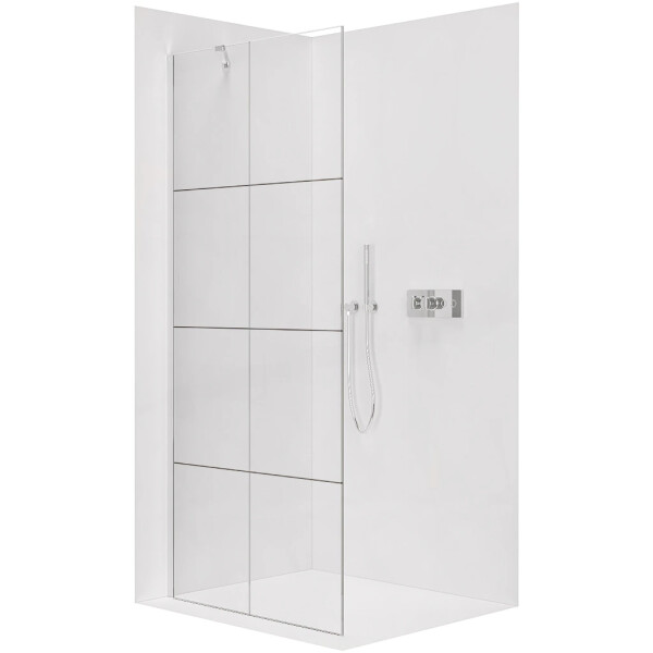 CERANO - Sprchová zástena Walk-in Onyx YL/P - 8 mm - chróm, industriálne sklo - 160x200 CER-8050BD1399
