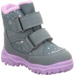 Dievčenské zimné topánky HUSKY1 Light Green/Purple Superfit 1-006045-7510 - 30