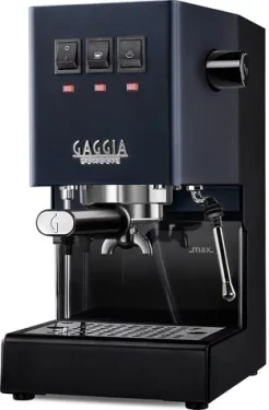 Gaggia Classic E24 modrá / Pákový kávovar / 1200W / 2.1 l / 15 bar / napeňovacia tryska (886948115010)