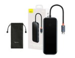 Baseus WKJZ010213 AcmeJoy Dokovacia stanica / 2x USB 3.0 / USB 2.0 / USB-C PD / HDMI (WKJZ010213)