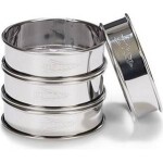 Krúžiky na tartaletky kruh 8 cm 4 ks - Patisse - Patisse