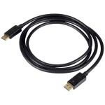 Akyga prepojovací kábel Konektor DisplayPort 1.8 m čierna AK-AV-10 Kábel DisplayPort; AK-AV-10