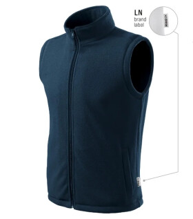 Next fleecová vesta unisex navy blue 02 (štítok značky) 2XL
