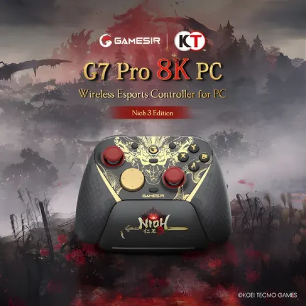 GameSir G7 Pro 8K Nioh 3 Edition čierna / Herný ovládač / bezdrôtový a drôtový / USB-C / 8000Hz / pre PC