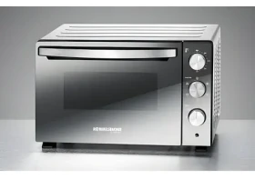 Rommelsbacher Bgs 1500 strieborná / Rúra na pečenie a grilovacia rúra / 1500 W / 3 spôsoby ohrevu / časovač 120 min (BGS 1500)