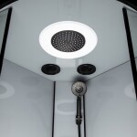 KERRA - Hydromasážny box Orion 90 čierna čierna 5907548123473