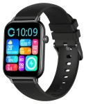 Colmi C28 čierna / Chytré hodinky / AMOLED displej / Bluetooth volanie / 100+ športových režimov (C28-black silicone)