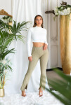 Sexy Must Have Highwaist Pants with cut navy L/XL