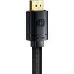 Baseus CAKGQ-J01 Kábel HDMI 2.1 (M) - HDMI 2.1 (M) 1 m čierna / 8K / 60 Hz / HDR (CAKGQ-J01)