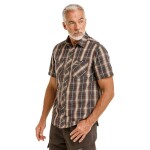 Bushman Pánska plátená košeľa Ymer II, hnedá M