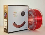 PET-G filament Rubin Red TR 1,75 mm Print With Smile 1 kg