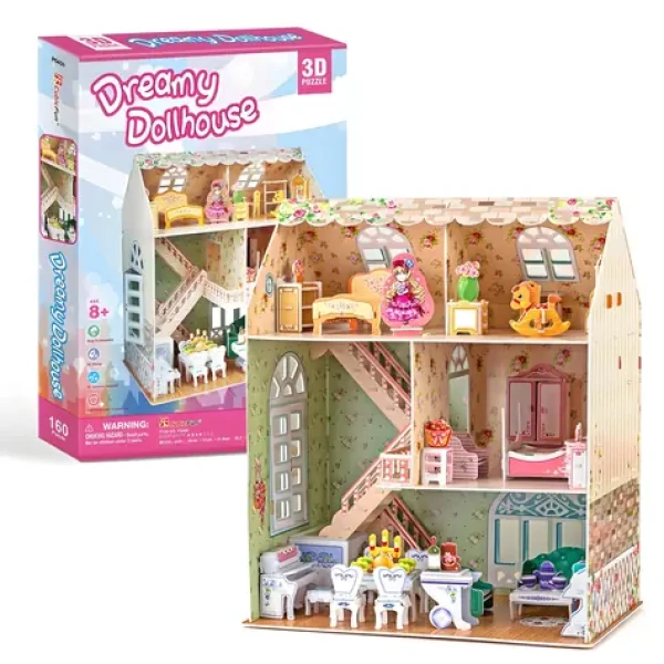 Domček pre bábiky Dreamy 3D puzzle