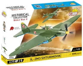 Cobi 5744 Ruské bojové lietadlo Iľjušin IL-2M3 Shturmovik