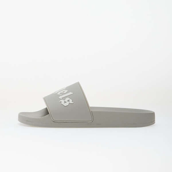 Tenisky Palm Angels Big Logo Sliders Grey White EUR 43