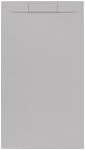 Sprchová vanička obdĺžniková SAT Fusion 160x90 cm liaty mramor Gris Perla SATFU16090GRP SATFU16090GRP