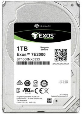 Seagate Exos 7E2000 1TB / HDD / 2.5" SAS III / 7200 RPM / 128MB cache (ST1000NX0453)