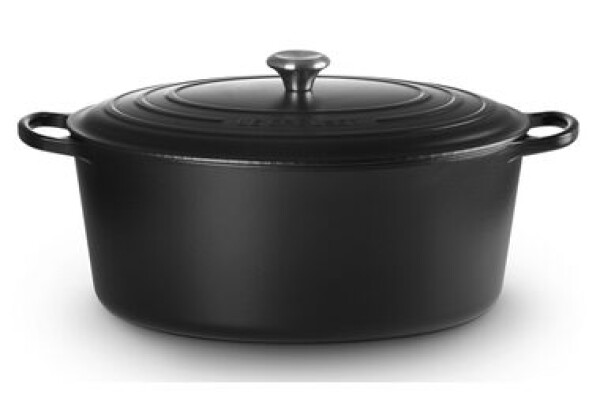 Le Creuset Signature Oválny hrniec s pokrievkou 40 cm čierna (21178400000430)