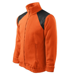 Bunda Hi-Q fleece unisex oranžová S