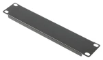 Lanberg čierny / Zaslepovací panel / 1U / pre 10" rozvádzač (AK-1403-B)