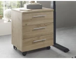 Úložný kontajner na kolieskach Ben, dub artisan%