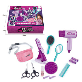 Mamido Mamido Detská kadernícka súprava s fénom a kulmou so svetlami Kadernícka súprava MT1364