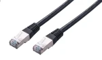 C-tech patchcord Cat5e FTP 0.5 m čierna (8954125014706)