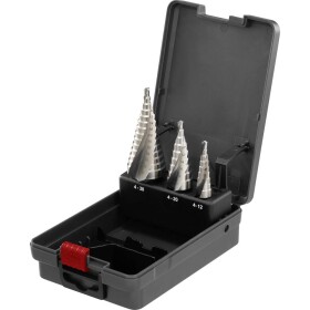 TOOLCRAFT TO-9913149 HSS stupňovitý vrták, 1 sada; TO-9913149