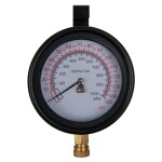 KS Tools 150.2326 Manometer Ø 100,0 mm, 0 - 10 bar s 1/4" rýchlospojkou; 150.2326