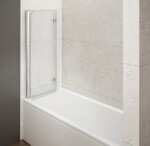 GELCO - LORO vaňová zástena skladacia 900, číre sklo GN1190