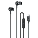AWEI PC-25T čierna / Slúchadlá do uší / USB-C / drôtová (PC-25T)