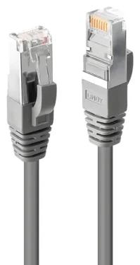 Lindy S/FTP Cat6 50m šedá / Patch kábel / RJ45-RJ45 / PIMF LSOH (45592)