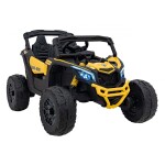 Mamido Elektrické autíčko Buggy Can-Am Maverick 24V 4x200W žlté