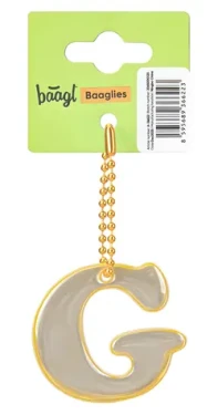 BAAGL Reflexný prívesok písmeno G / Prívesok