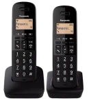 Panasonic KX-TGB612FXB Twinpack čierna / Bezdrôtový telefón / 2 slúchadlá (KX-TGB612FXB)