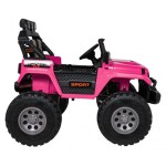 Mamido Elektrické autíčko Extreme Sport 4x4 s premenlivou veľkosťou ružové