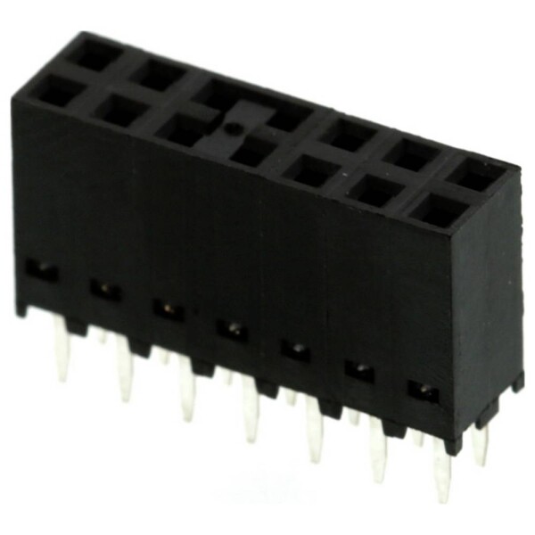 Molex vstavaná zásuvková lišta (štandardná) Počet pólov 14 Raster (rozteč): 2.54 mm 901512114 1 ks Tube; 901512114