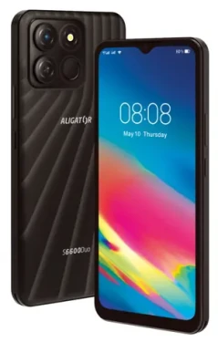 Aligator S6600 Duo 4+64GB čierna / 6.6" / 64GB / Android 12 (AS6600BK)