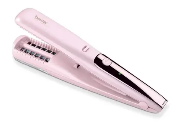 Beurer HT 22 ružová / zastrihávač rozstrapkaných končekov / LED displej / 1800 mAh / až 120 minút (58132)