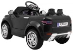 Mamido Elektrické autíčko športové Rapid Racer čierny