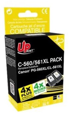 Astar UPrint Canon Pack 560561XL 22 ml (Bk) + 18 ml (Cl) PG-560XLCL-561XL