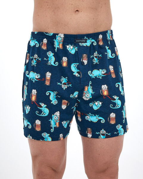 Boxerky Cornette Classic 011/175 3XL-4XL tmavě modrá 5XL