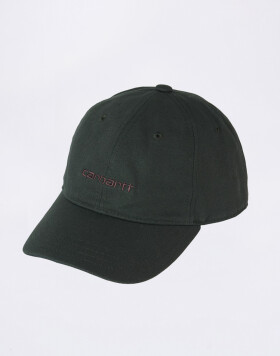 Carhartt WIP Canvas Script Cap Dark Scarab/Palisander