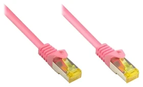 Good Connections Cat7 magenta / Patch kábel / S/FTP / 2 m / RJ-45 / 600 MHz (8070R-020M)