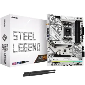 ASRock B650 Steel Legend WiFi / AMD B650 / DDR5 / SATA III / USB 3.2 / 2.5GLAN / sc.AM5 / ATX (90-MXBN90-A0UAYZ)