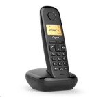 Gigaset A170 čierna / DECT bezdrôtový telefón / LCD displej (S30852-H2802-R601)