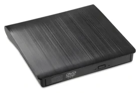 Ibox IED02 čierna / Externá DVD-ROM mechanika / USB 3.2 Gen 1 / DVD 8x, CD 24x (IED02)
